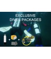 Dive Pack 2 Flasche Luft, Blei, Regulator