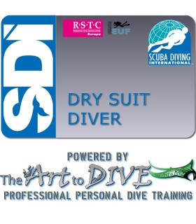 SDI Dry Suit Diver
